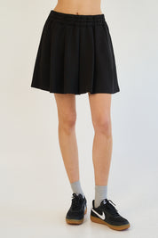 The Greii Black Modal Blend Pleated Shorts 30a