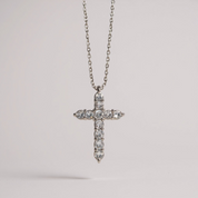 Bella Neane Stunning Bling Cross Necklace