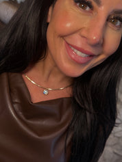 Gold Pendnat Necklace