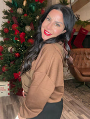 Brown Ultra Soft Zip Hoodie Jacket