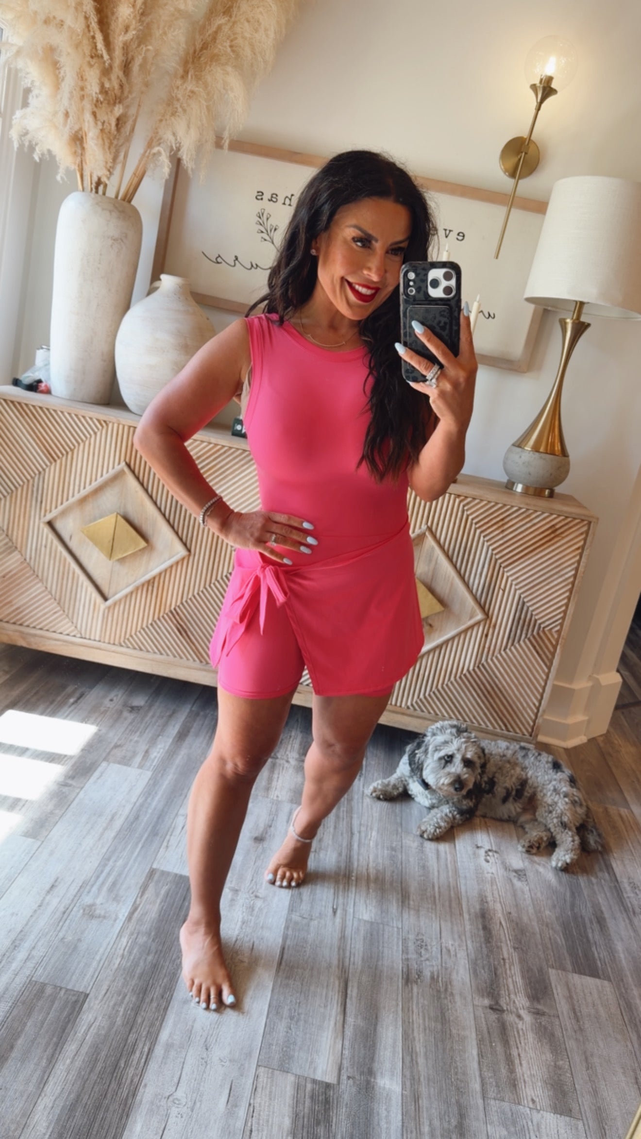 Heaven Soft Pink  Athletic Skort Dress