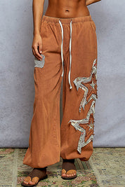 Chocolate Star Pol Joggers