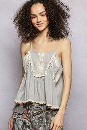 POL Loose Fit Midnight Blue Tank