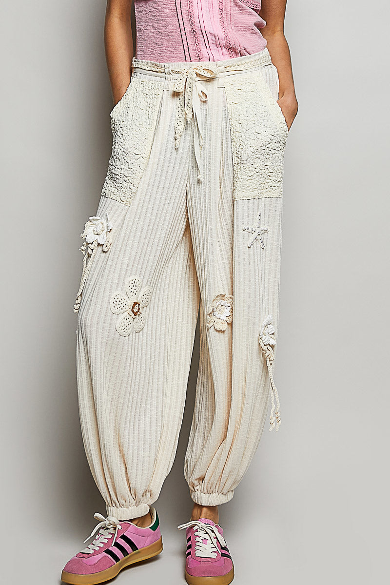 Pol  Cream Relaxed Fit Joggers  30a