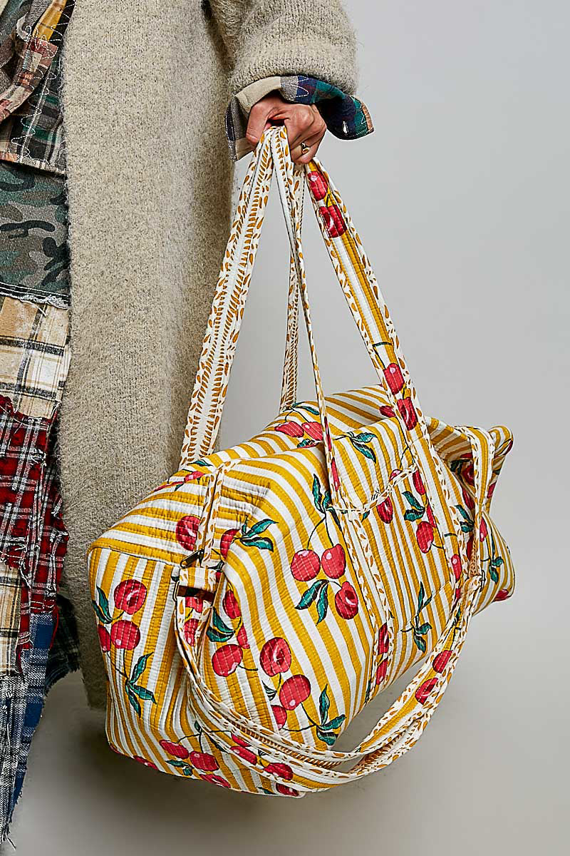 POL Honey Stripe Multi Tote