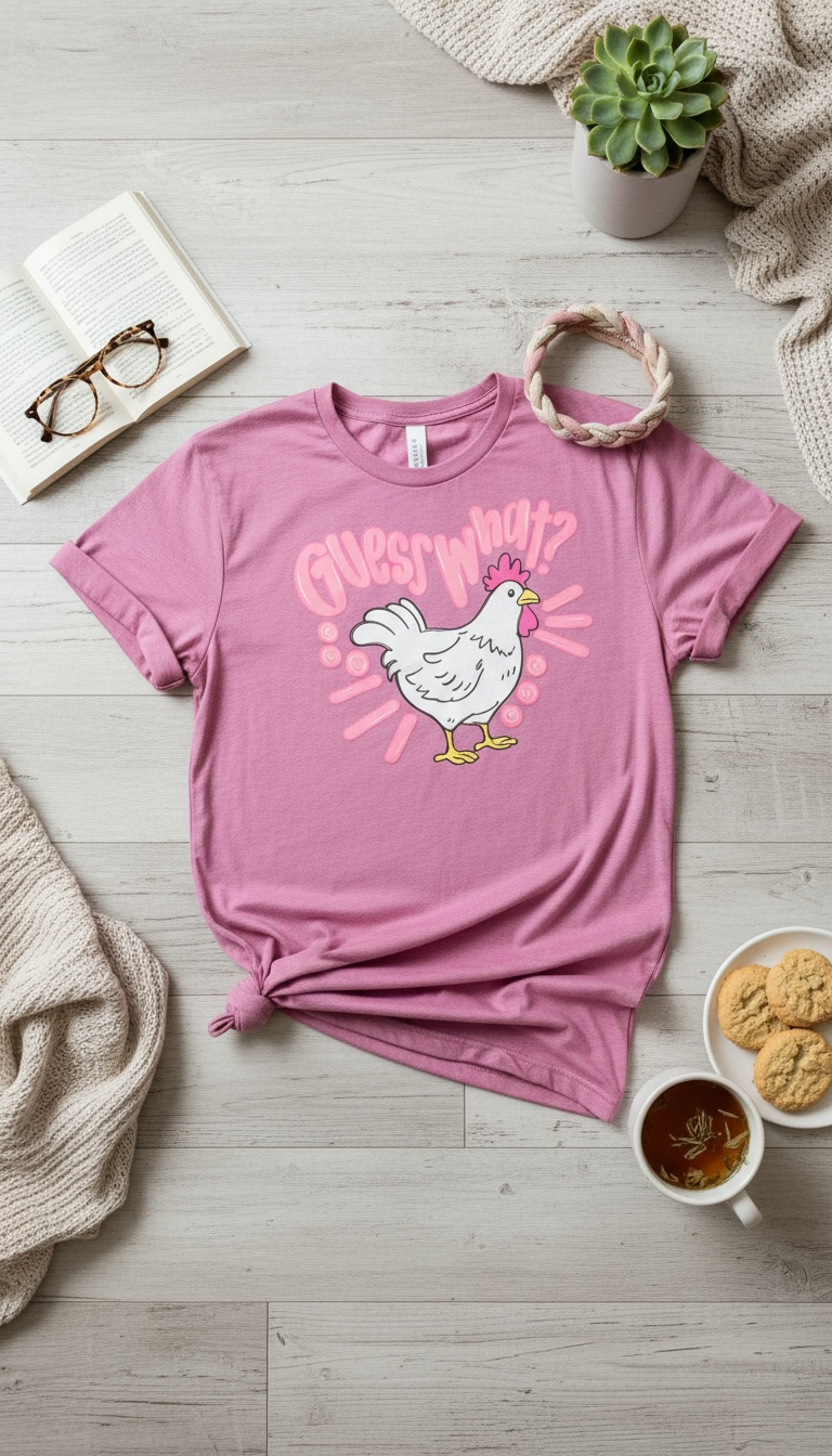 Guess What  Graphic Top