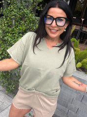 Sage Vintage Vneck Top