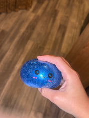 Blue Sparkle Dumpling Squishy