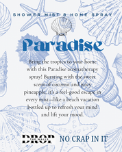 DTW Exclusive Paradise  Aroma Therapy  Spray *Final Sale*