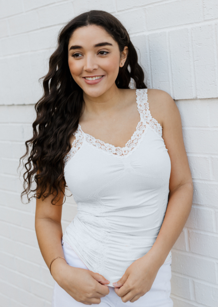 Lace Corset Cami (DW)