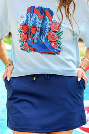 Patriotic Boots Waffle Tee
