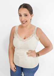 Lace Corset Cami - Curvy (DW)