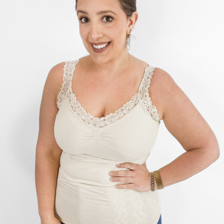 Lace Corset Cami - Curvy (DW)