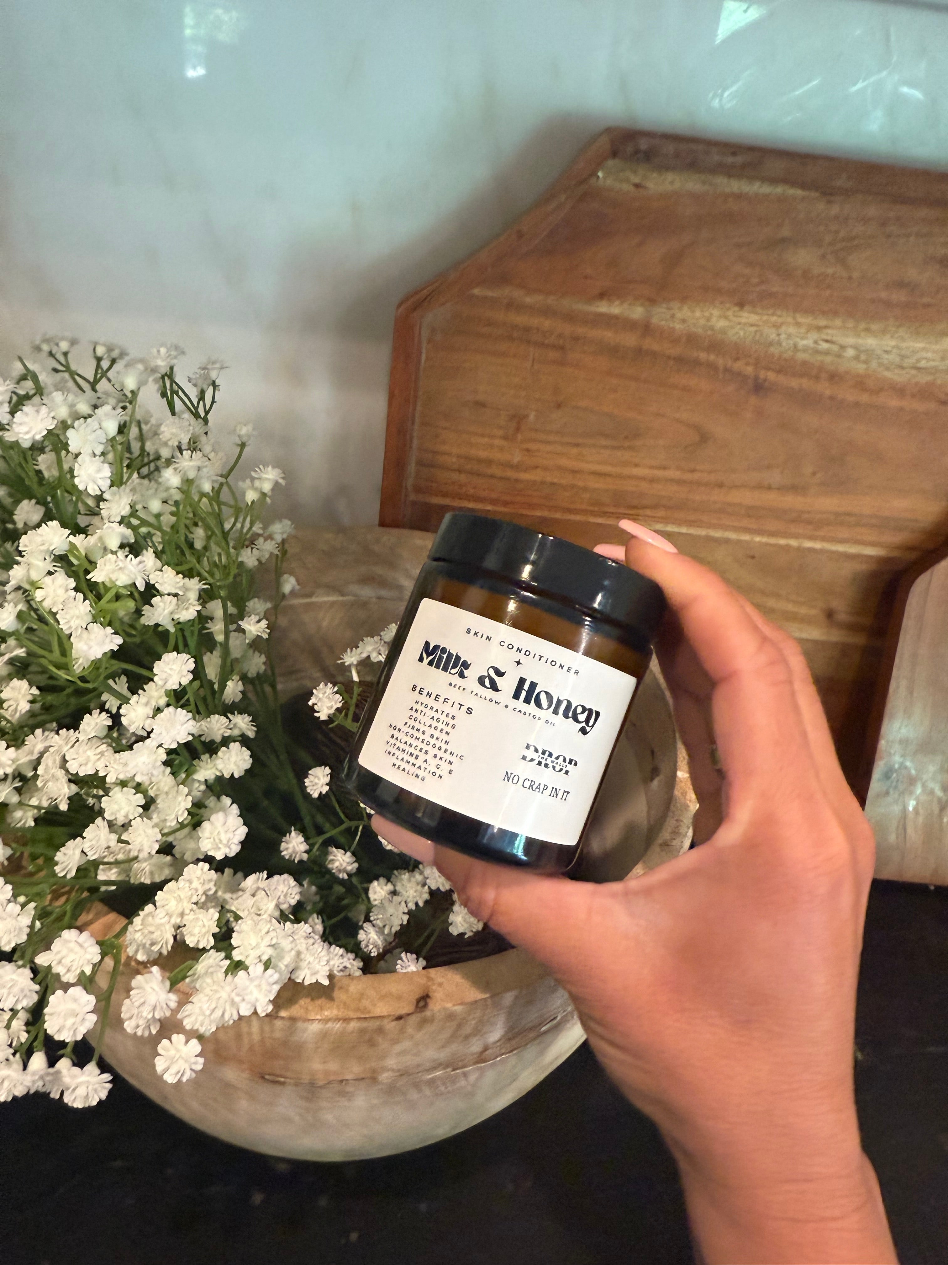 BELLA NEANE Drop the Walls Beef Tallow Castor Oil Firming by  Cream 4 ounce *Final Sale*