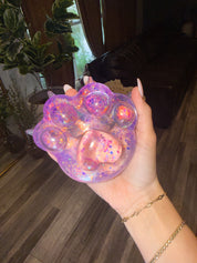 Purple Cat Paw Squishy