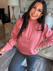 Heaven Soft Mauve Long Sleeve Hoodie