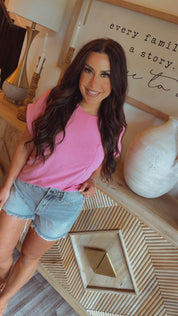 Soft Pink Everyday Pocket Top