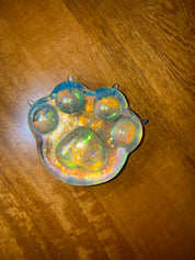 Blue Cat Paw Squishy