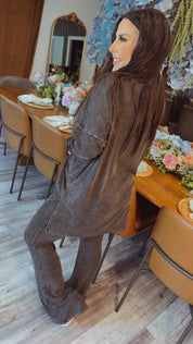 Charcoal  Ribbed Ultra Soft Joggers Stitch&Co