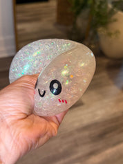 White Orbee Dumpling Squishy