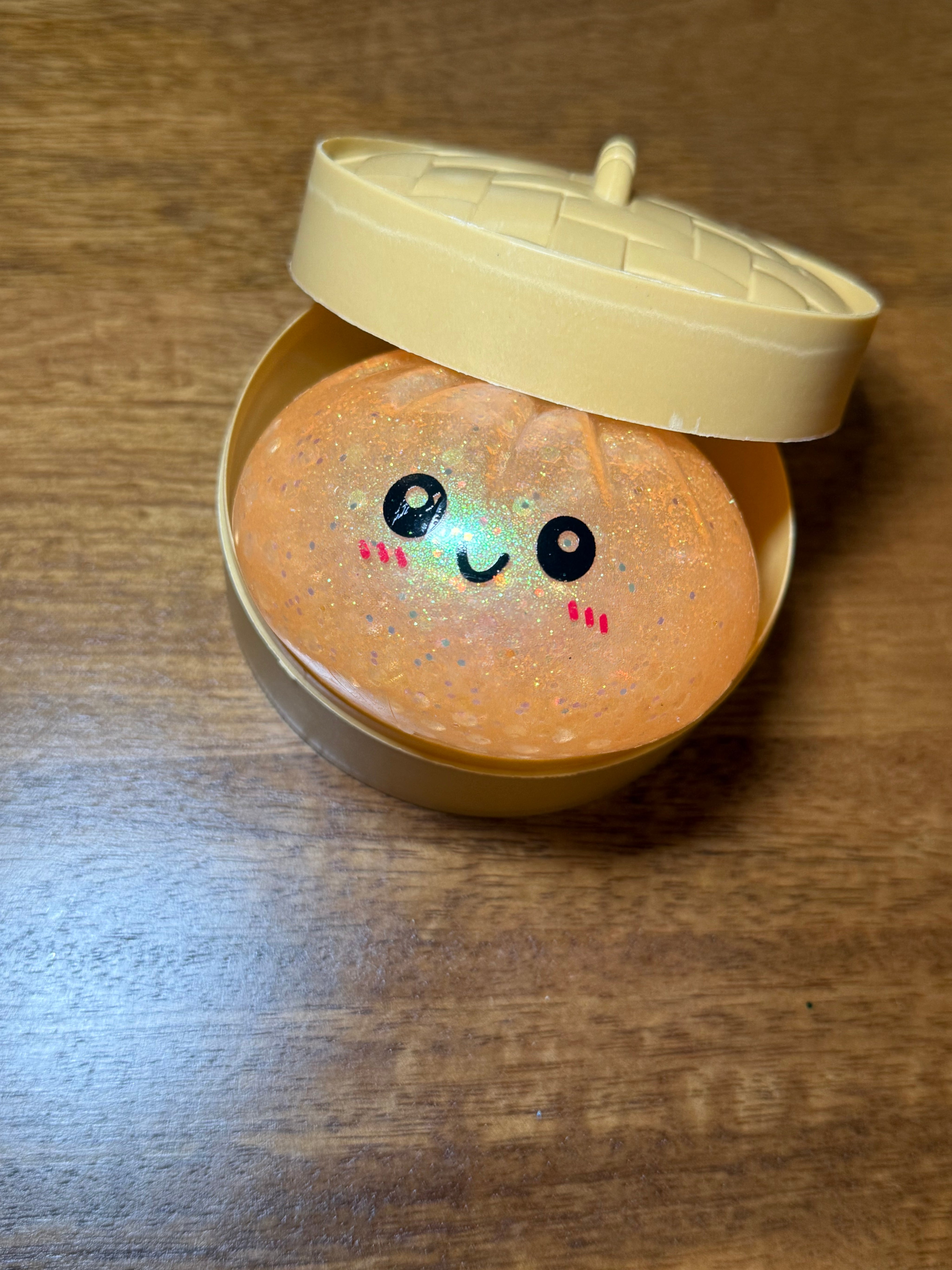 Orange Orbee Dumpling Squishy