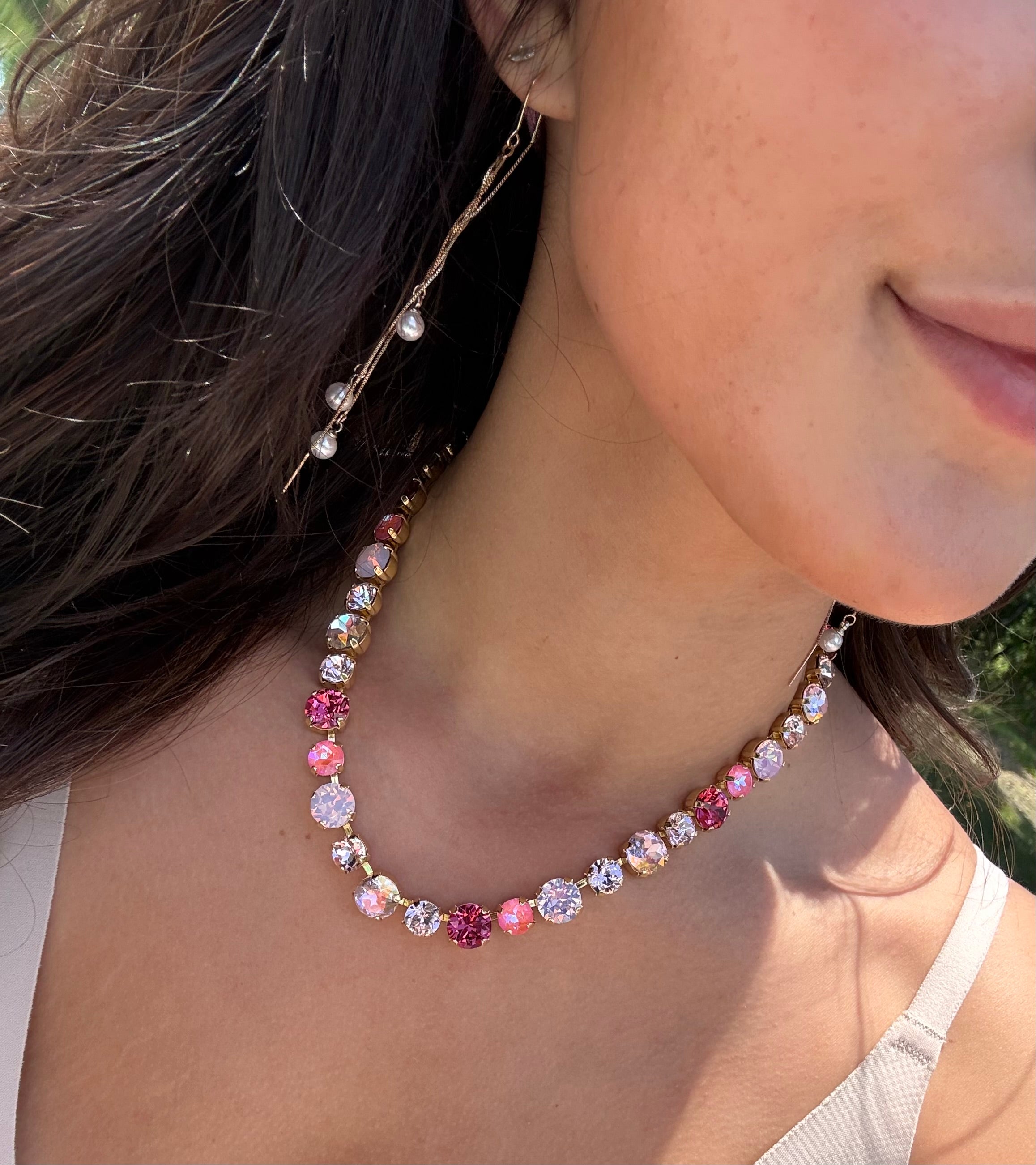 Diva Crystal Ultra Bling Necklace