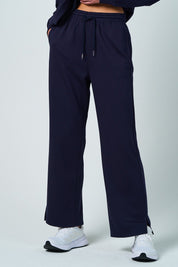 The Greii Deep Navy Knit Pants