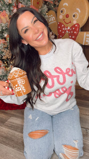 Coffee And Jesus Crystalized Crewneck