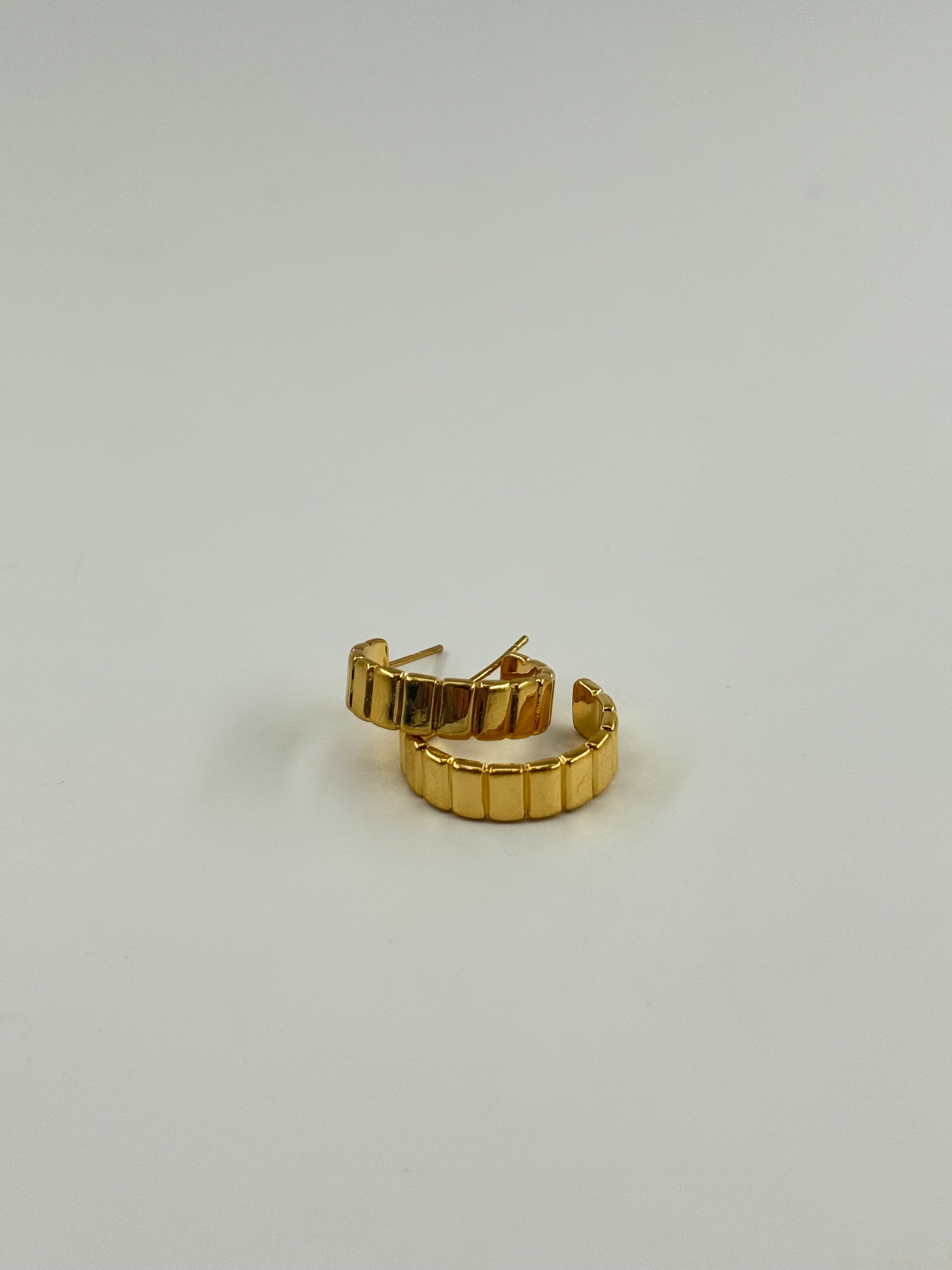 Katie Loxton Gold Hoop Earrings