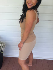 Nude Body Shaping Compression Tank
