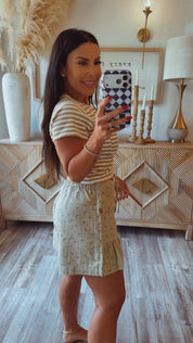 Stitch and CO Olive Chic Shorts
