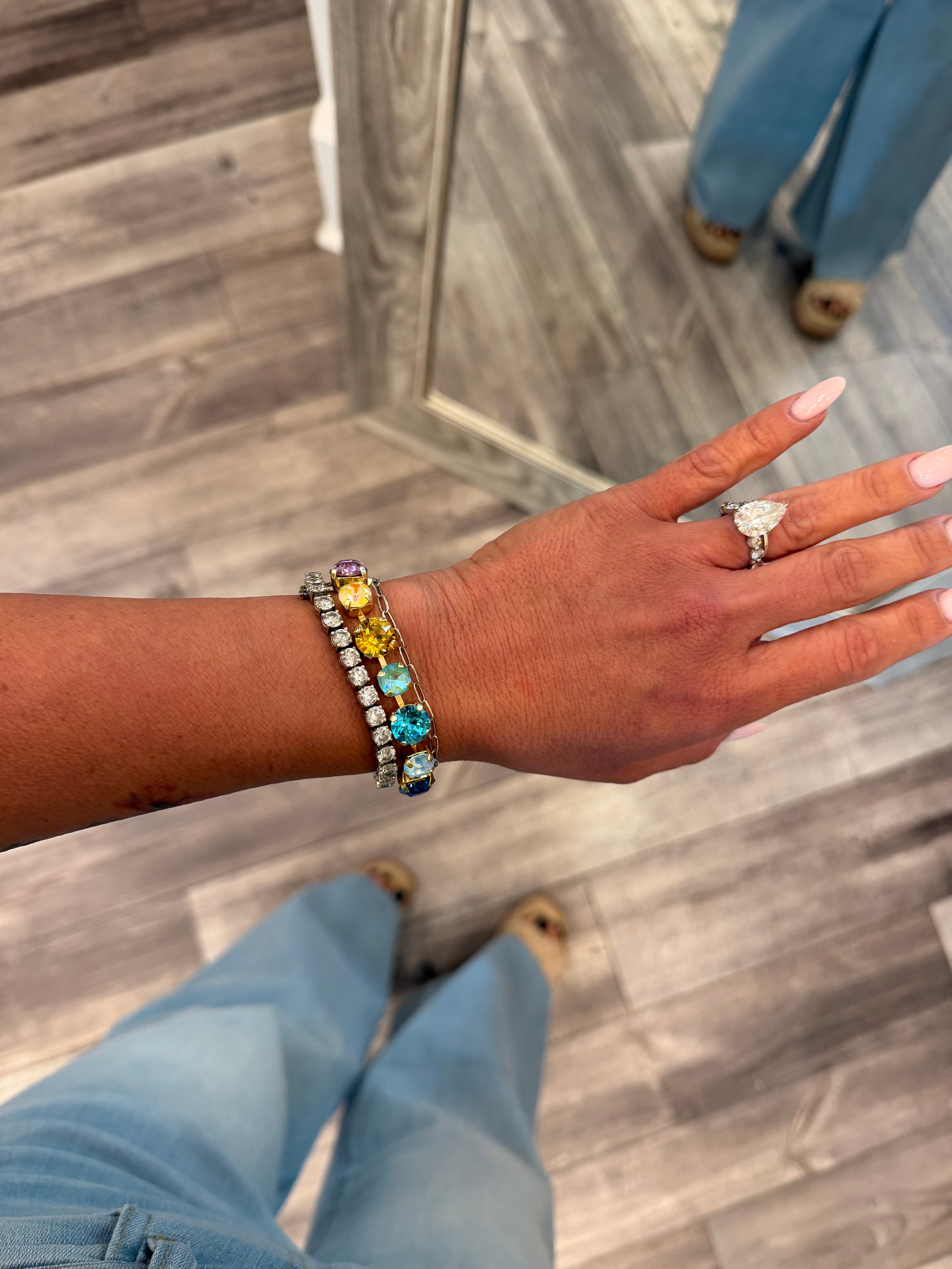 Diva Crystal Ultra Bling Bracelet
