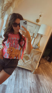 Pink Gotta Go Graphic Top