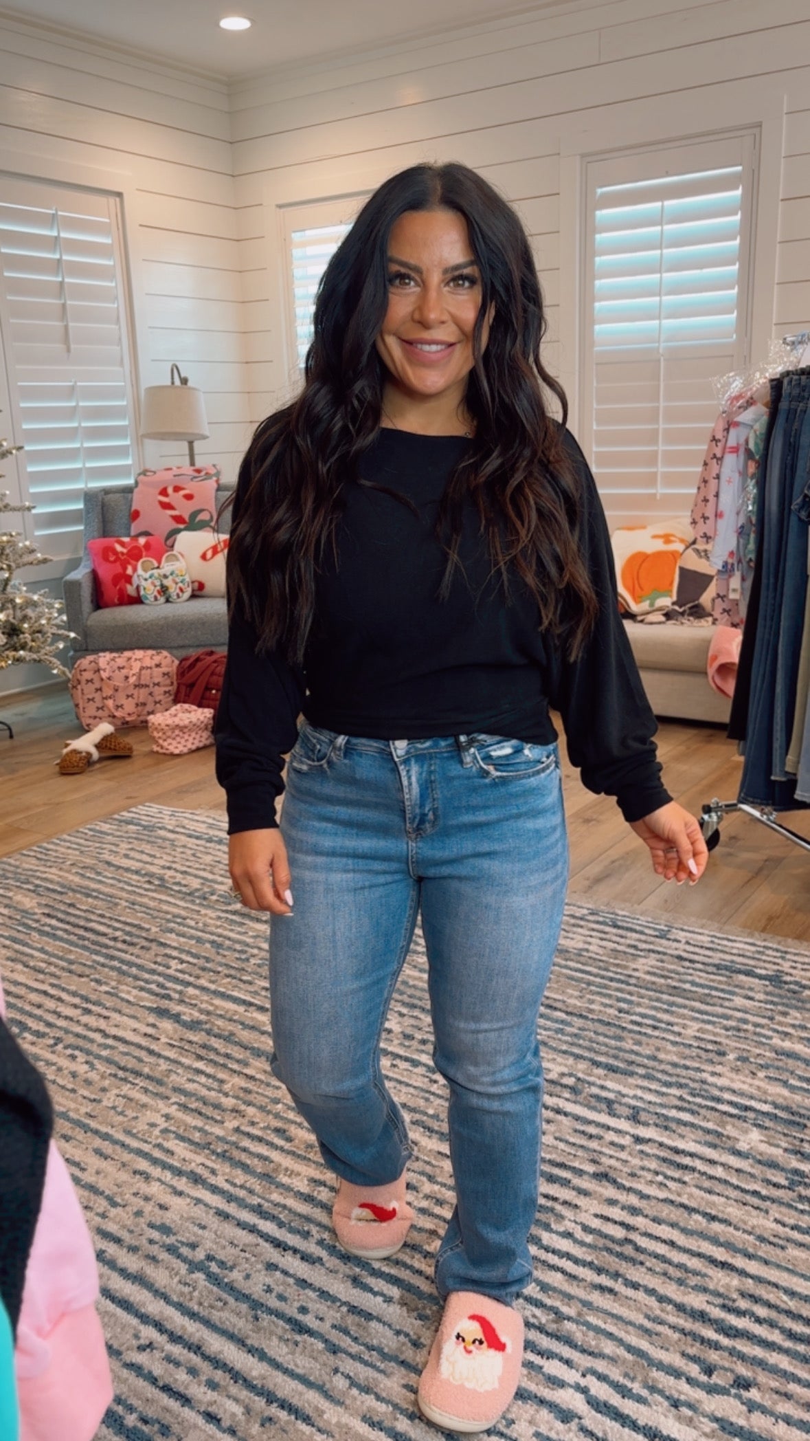 MICA DENIM SUPER HIGH RISE STRAIGHT LEG ANIELLO