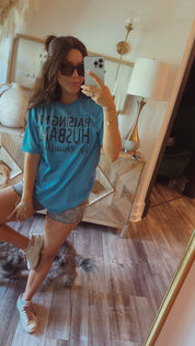 Raising My Husband Is Exhausting Graphic Top