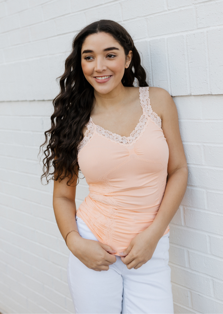 Lace Corset Cami (DW)