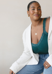 Lace Corset Cami - Curvy (DW)