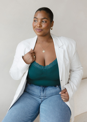 Lace Corset Cami - Curvy (DW)