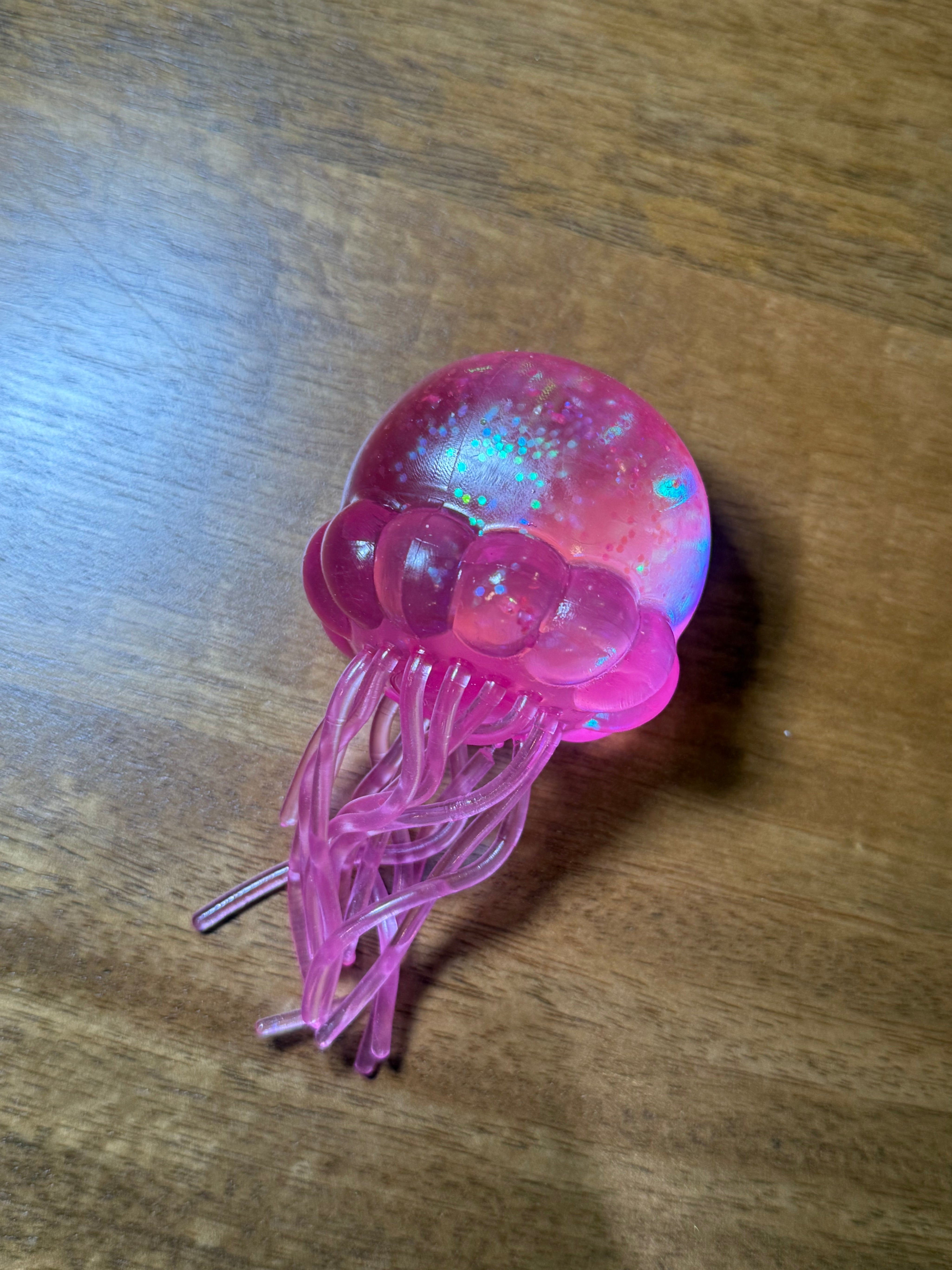 Pink Jelly Fish Squishy