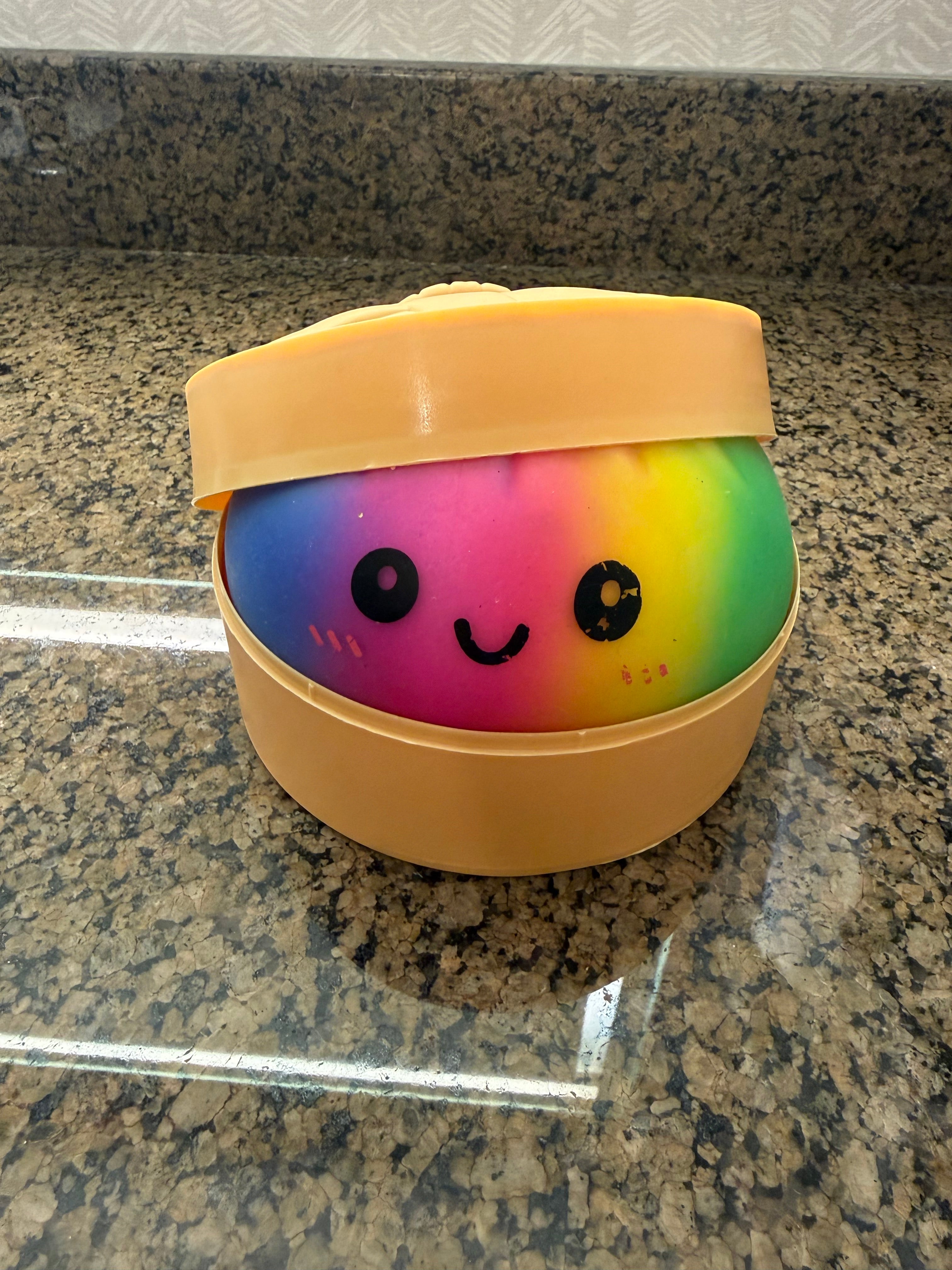 Jumbo Dumpling Tie Dye Squishy