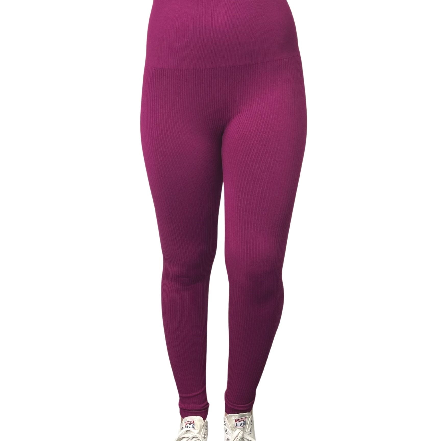 Ribbed High Waist Leggings (DW)