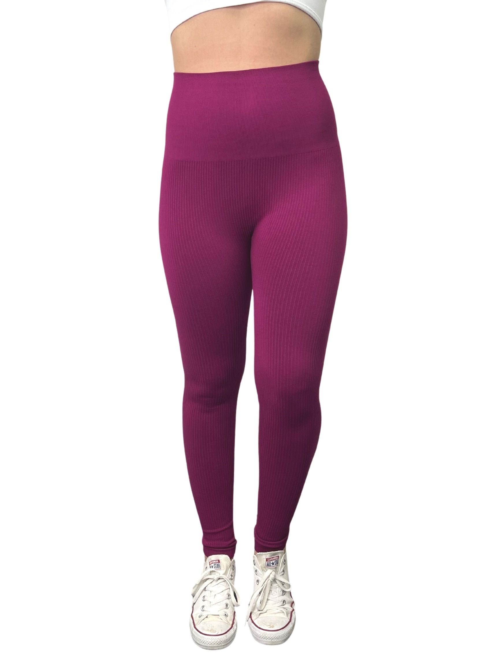 Ribbed High Waist Leggings (DW)