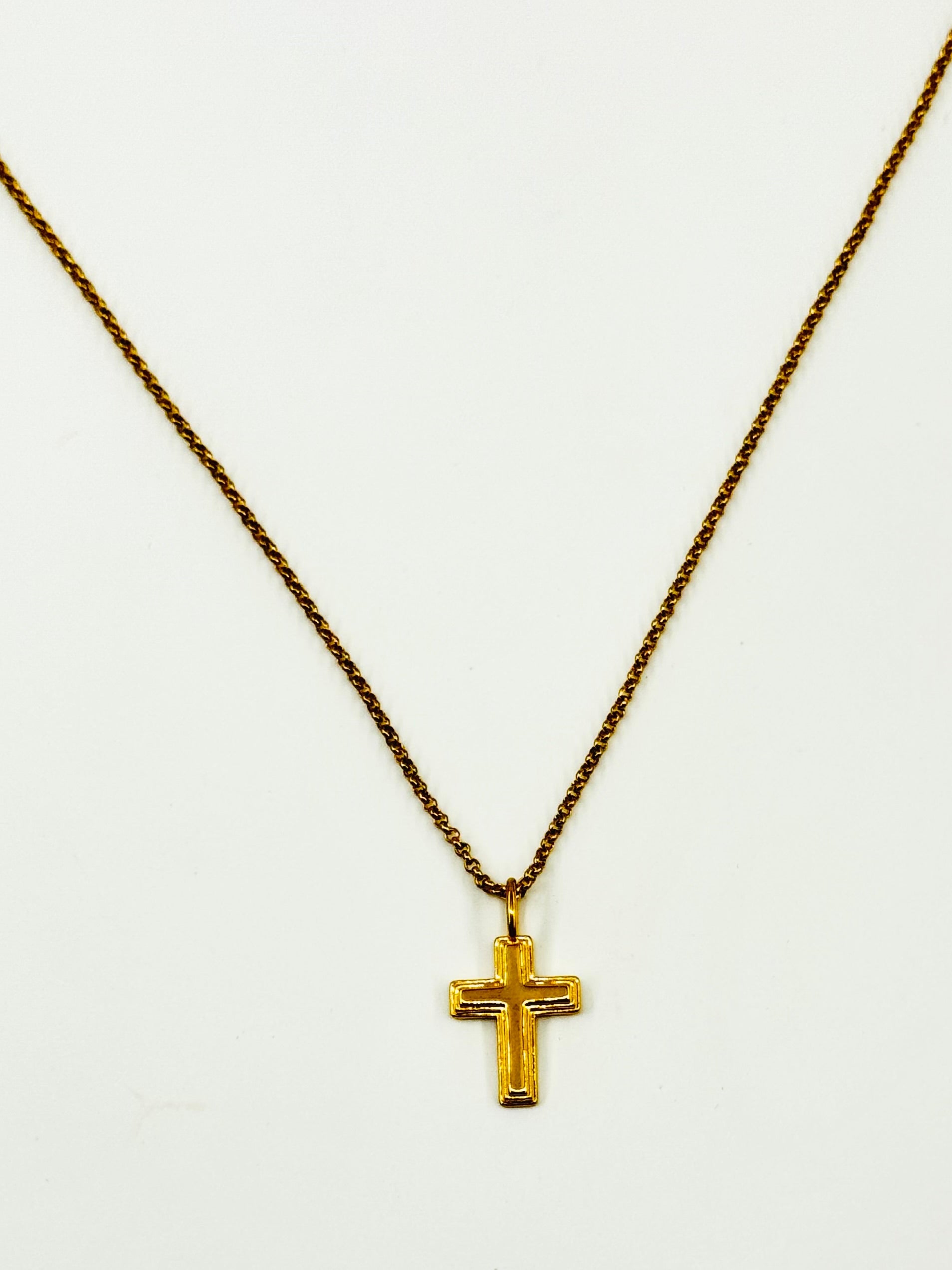 Katie Loxton Gold Cross Necklace