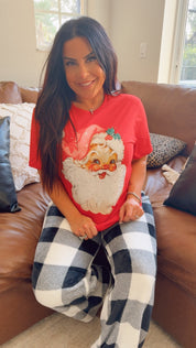 Bella Neane  Santa Crystal Embellished Top