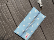 Jeaneane's Custom Make Up Junkie Bag Polka Dots