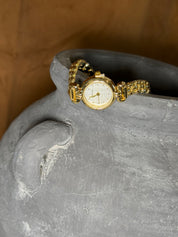 Gold Link Elegant Watch