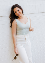 Ribbed Reversible Tank (DW)