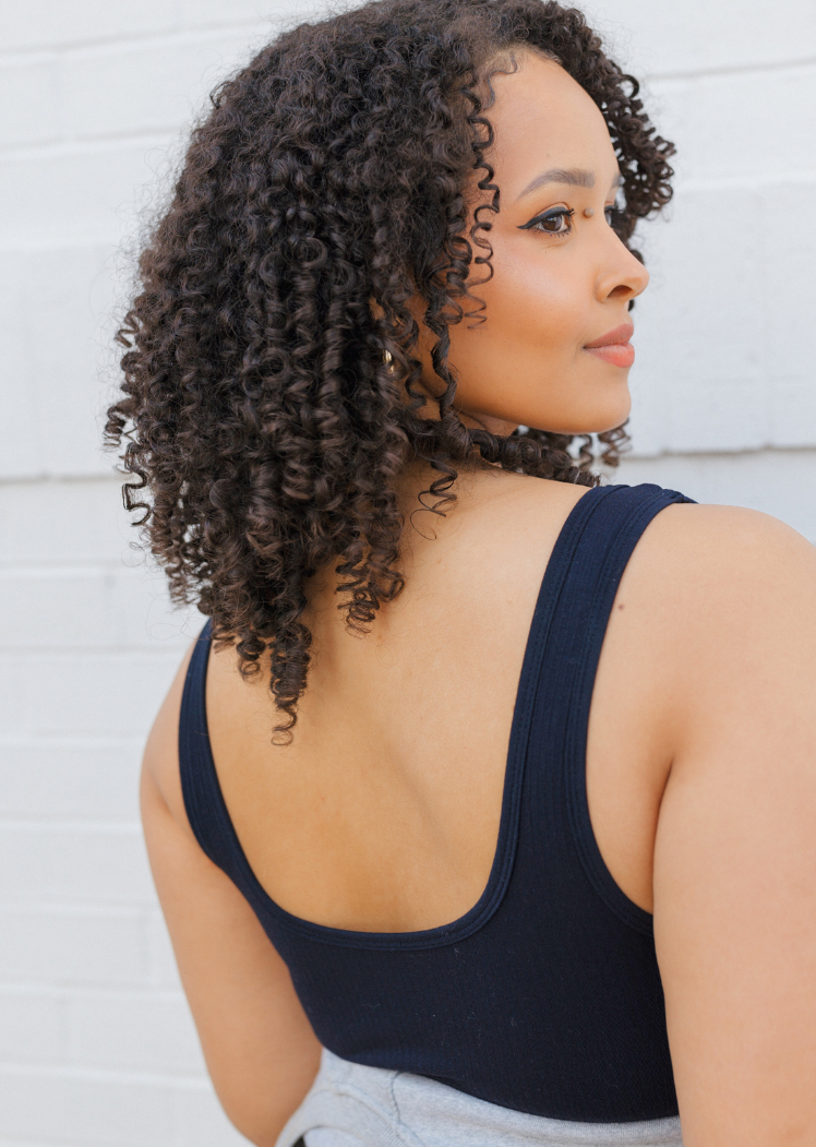 Ribbed Seamless Padded Bra (DW)