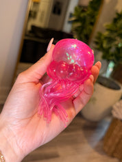 Pink Jelly Fish Squishy