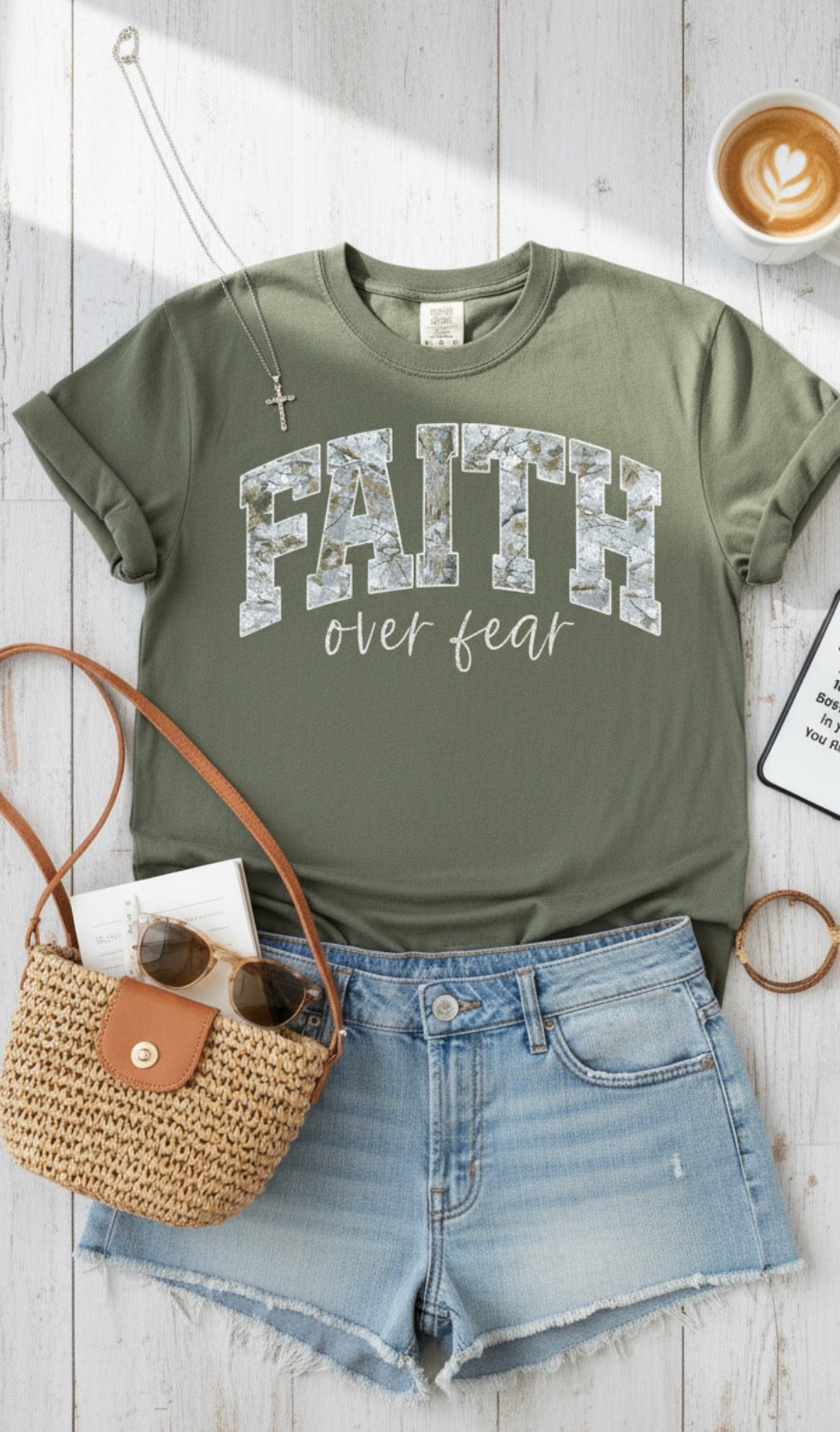 Faith Over Fear Graphic Tee